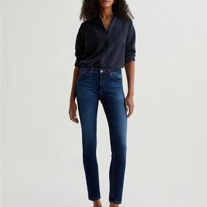 AG Stilt Dark Wash Cigarette Jeans
